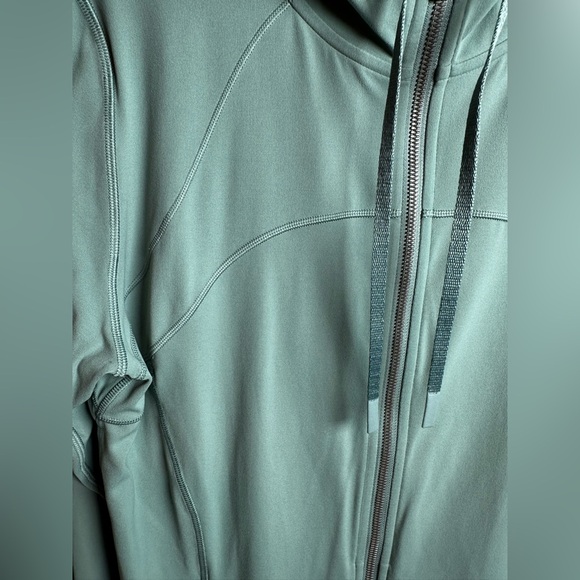 Lululemon Athletica Teal Zip-Up Jacket Defin jacket - Picture 3 of 5